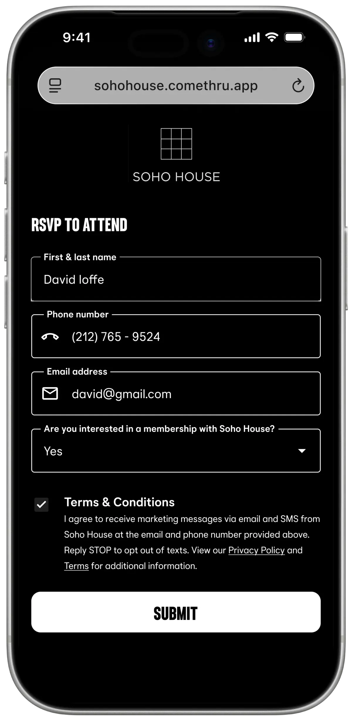 Private & VIP feature